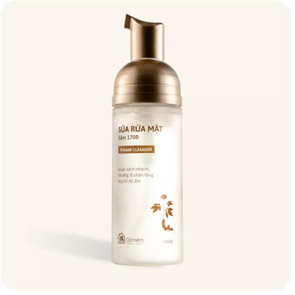 Sữa Rữa Mặt Sâm 1700 Cỏ Mềm(150ml) - Chai